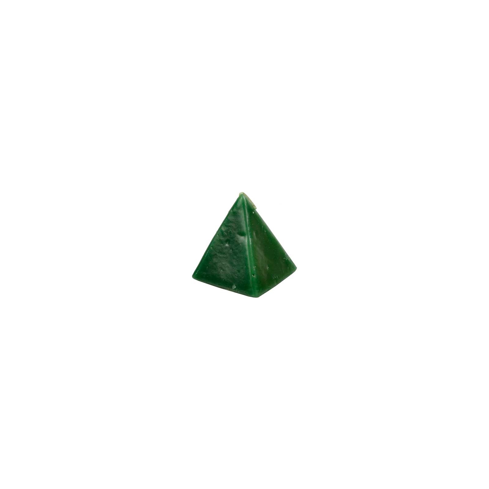 Green Cherry Pyramid Candle 2 1/2" for Spells