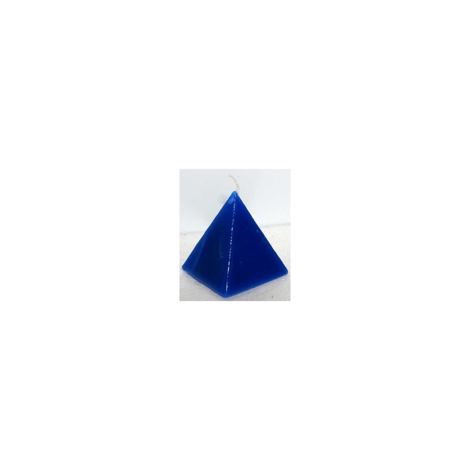 Blue Pyramid Jasmine Candle for Rituals