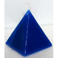 Blue Pyramid Jasmine Candle for Rituals