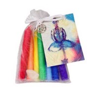 Kit de Velas de 7 Chakras Infundidas con Reiki