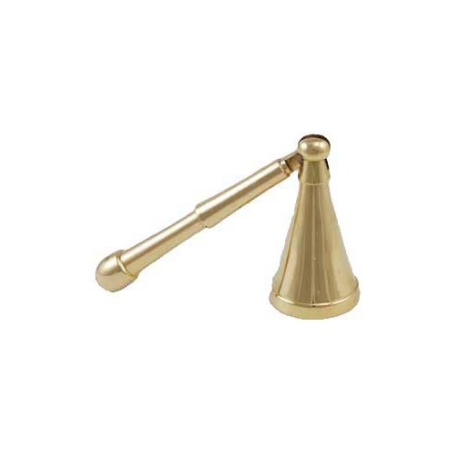 Long Brass Candle Snuffer Bell