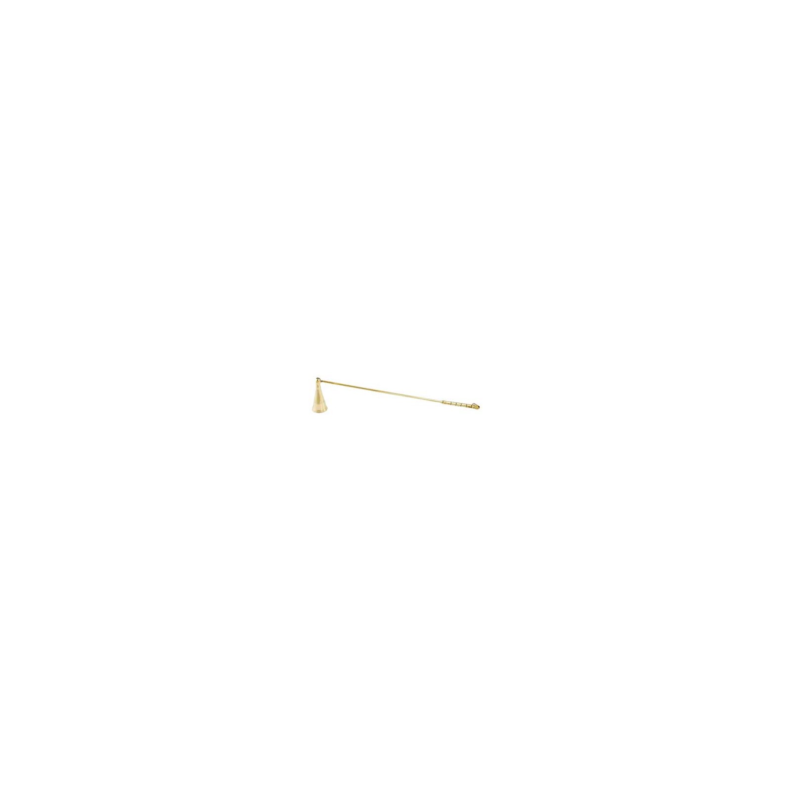 Long Brass Candle Snuffer