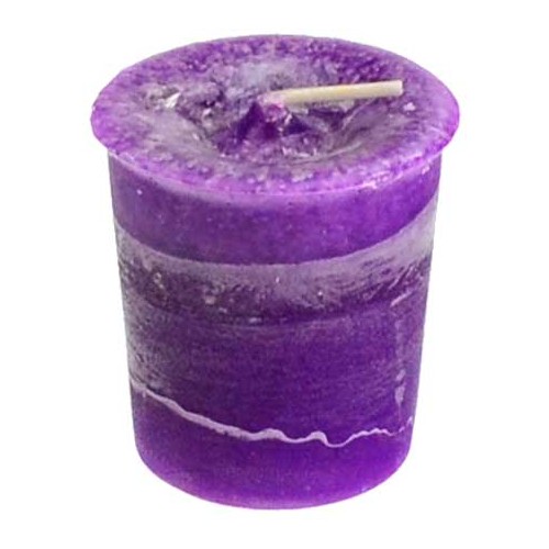 Crown Chakra Votive Candle - Spiritual Healing