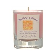 Manifest a Miracle Soy Votive Candle - Ritual Lighting