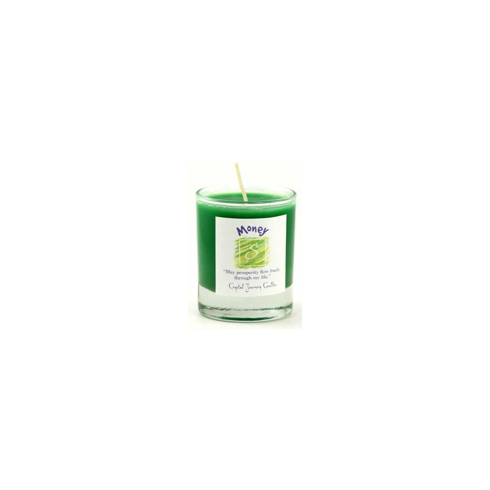 Money Soy Votive Candle Abundance