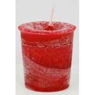 Courage Herbal Votive Candle Red - Confidence Booster