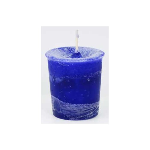 Creativity Herbal Votive Candle Purple