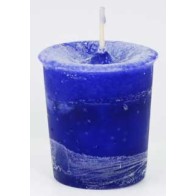 Creativity Herbal Votive Candle Purple