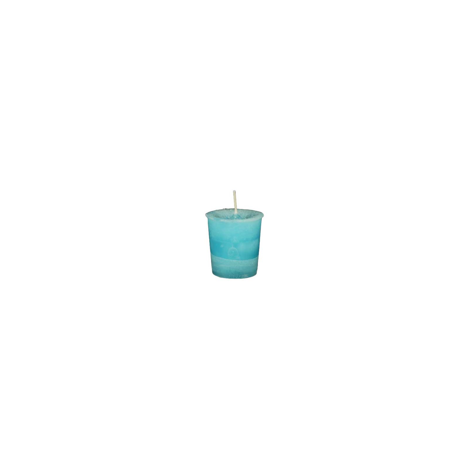 Dreams Herbal Votive Candle - Light Aqua