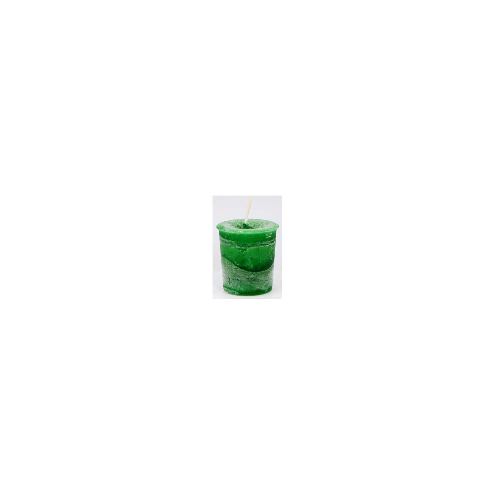 Green Money Herbal Votive Candle