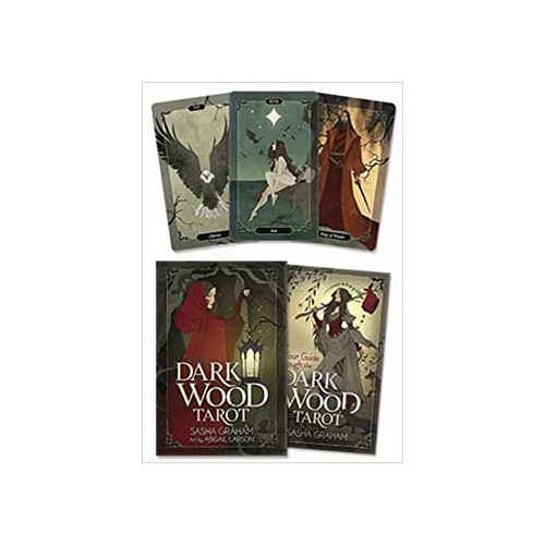 Dark Wood Tarot Deck & Guide for Shadow Work