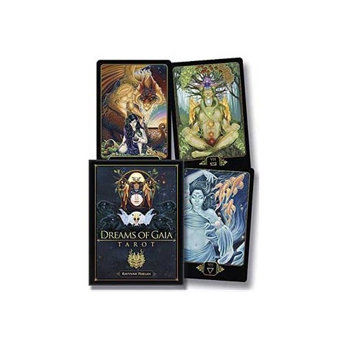 Baraja de Tarot Dreams of Gaia y Libro Guía