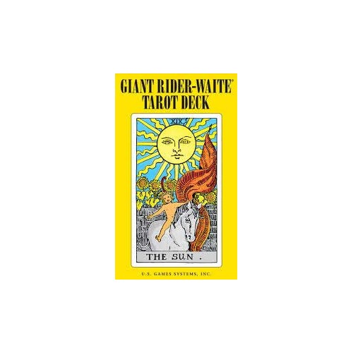 Giant Rider-Waite Tarot Deck by Pamela Colman Smith