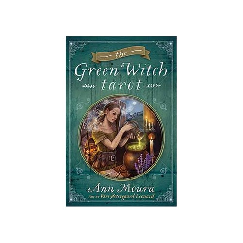 Mazo de Tarot Green Witch & Libro para Conexión con la Naturaleza