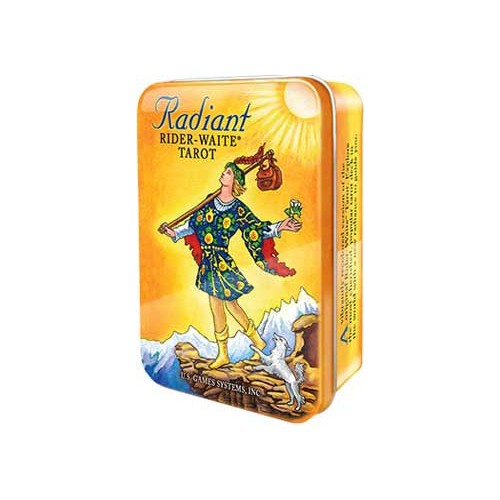 Tarot Radiant Rider en Lata de Recuerdo