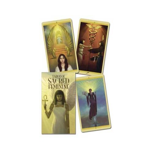 Tarot of Sacred Feminine Deck and Guidebook