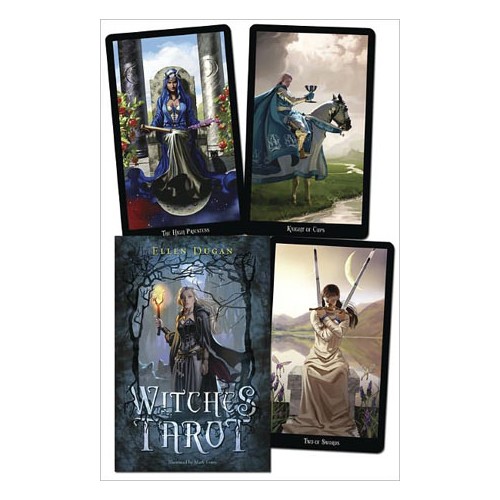 Baraja de Tarot de Brujas y Libro para Practicantes