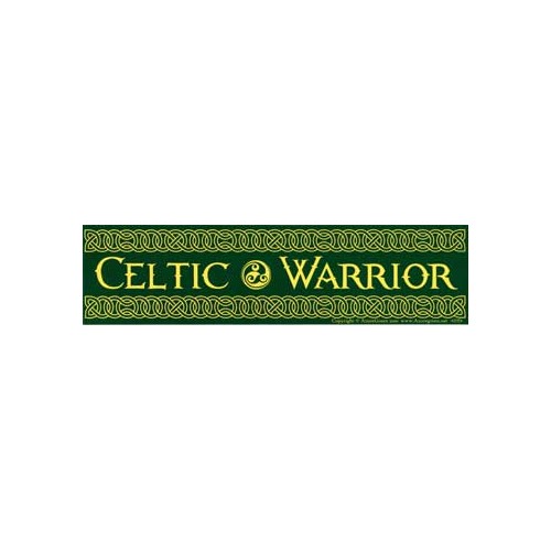 Celtic Warrior Bumper Sticker for Celtic Spirit