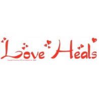 Pegatina de Parachoque Inspiradora Love Heals