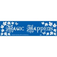 Magic Happens Bumper Sticker