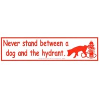 Funny Dog Bumper Sticker