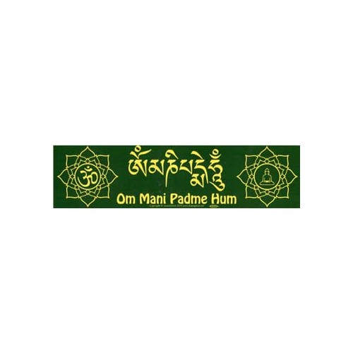 Om Mani Padme Hum Bumper Sticker