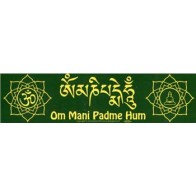 Om Mani Padme Hum Bumper Sticker