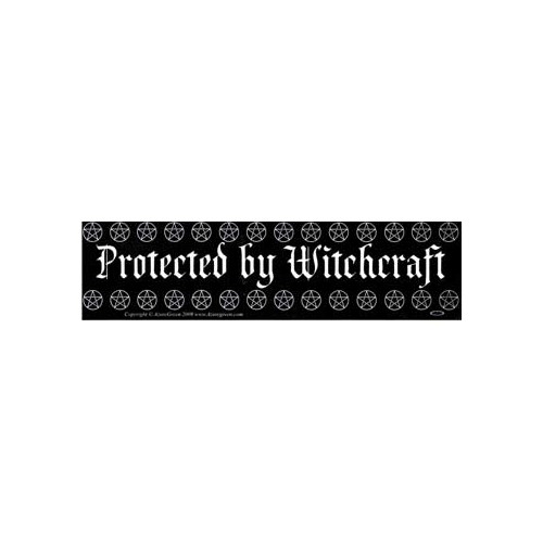 Protected By Witchcraft Bumper Sticker