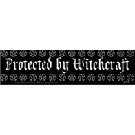 Protected By Witchcraft Bumper Sticker