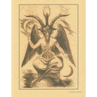 Póster de Baphomet por Eliphas Levi