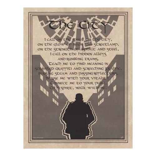 City Prayer Poster for Daily Inspiration