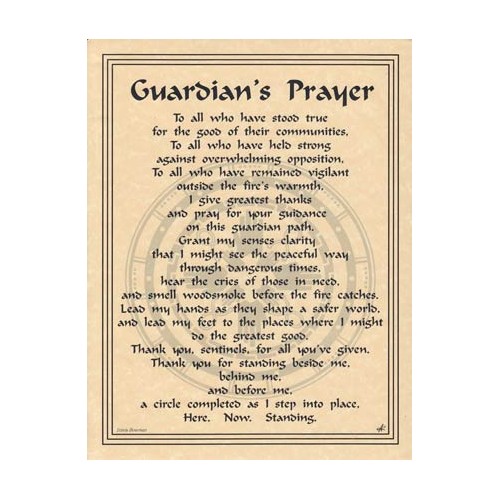 Guardian's Prayer Poster Art