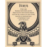 Póster de Horus - Dios Egipcio Antiguo