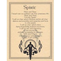 Spirit Invocation Poster for Spiritual Practices