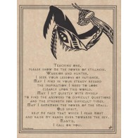 Mantis Prayer Poster for Spiritual Insight