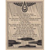 Rain Prayer Poster - Nature Invocations