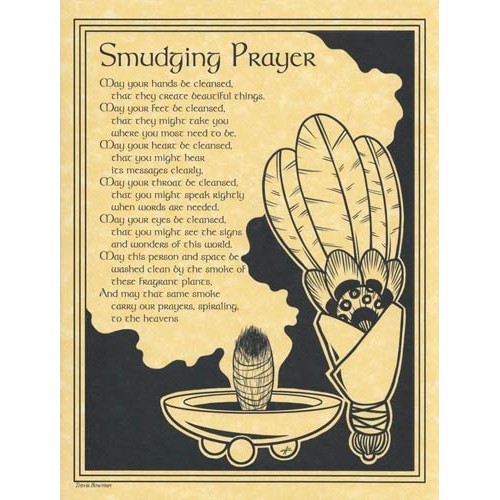 Smudging Prayer Poster