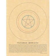 Talisman Pentacle Poster for Intentions