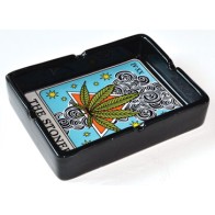 Stoner Tarot Card Ashtray 4x5.25