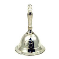 Altar Bell with Pentagram for Ritual Magic