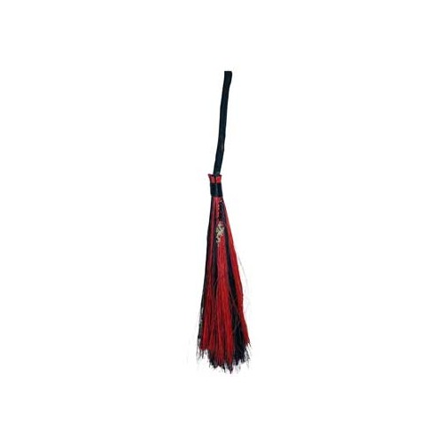 Dragon Black & Red Broom for Cleansing