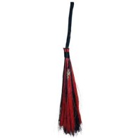 Dragon Black & Red Broom for Cleansing