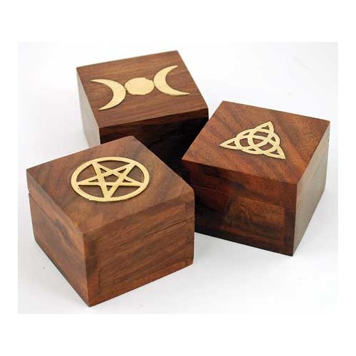 Brass Inlaid Box Various Designs