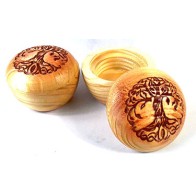 Set of 2 Tree of Life Wooden Boxes