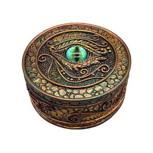 4" Eye of Dragon Box - Mystical Decor