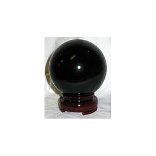 50mm Black Gazing Ball for Scrying