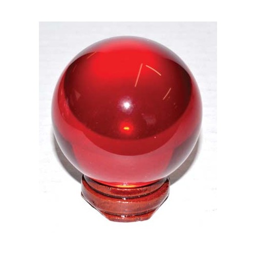 50mm Red Gazing Ball for Divination