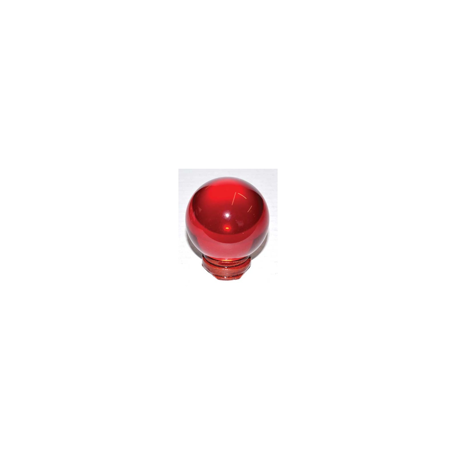 50mm Red Gazing Ball for Divination