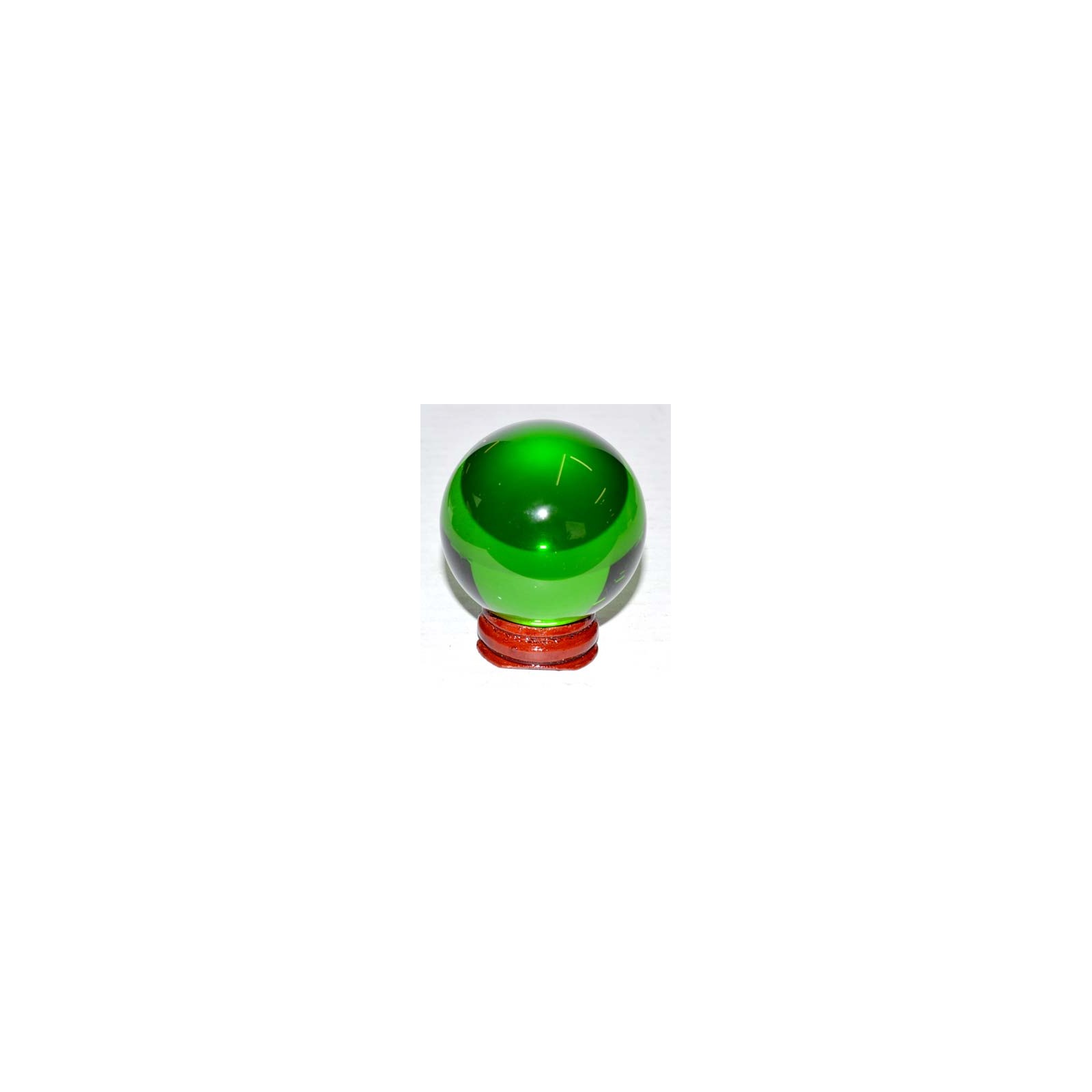 80mm Green Gazing Ball for Divination and Meditation