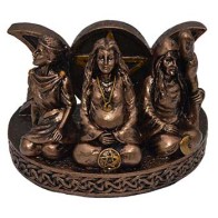 Mother Maiden Crone Card Holder 2 1/4"